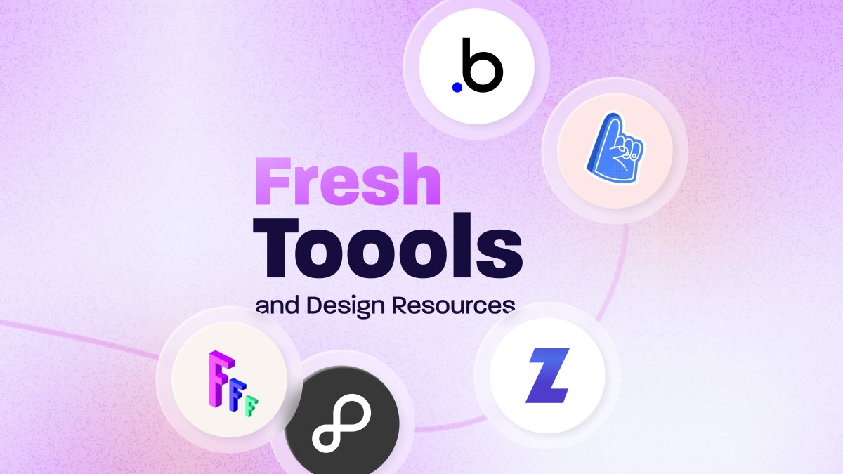 Fresh Tools and Design Resources:

fffuel @ffffffuel
Prototyper by @diagram
Remover App by @ZmoApp
Ballpark @ballpark
Bubble @bubble

Newsletter issue: us3.campaign-archive.com/?u=8da9d1545d8…

#uiux #designresources #uxdesigner #webdesigner