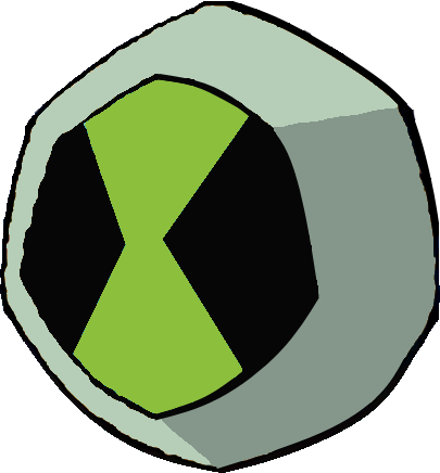 TheMissFreeze's tweet photo. Hot take: the hexagonal omnitrix badge is way better than the round one https://t.co/l1HFR3rawi