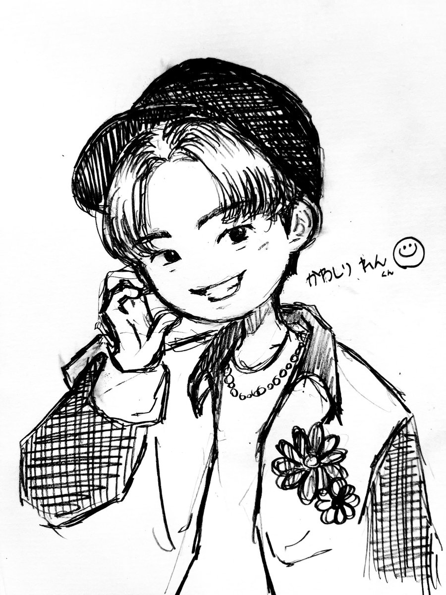 ai_cc_sakura's tweet image. ずっと描きたいと思っていた蓮くん…(*´꒳`*)やっと描けた✨