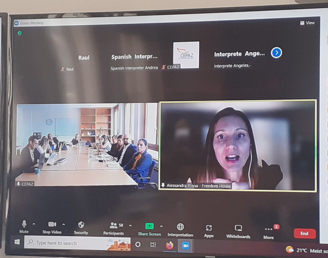 🙌great line up of speakers📣
"The Impact of the fact finding mission on Venezuela" 

👍kudos to the organisers <a href="/_Provea/">PROVEA</a>, <a href="/CDHUNIMET/">CDH-UNIMET</a>, <a href="/CDH_UCAB/">Centro DDHH UCAB</a>, <a href="/GCR2P/">GCR2P</a>, <a href="/_CEPAZ/">Cepaz</a>, <a href="/freedomhouse/">Freedom House</a>, <a href="/fidh_en/">FIDH</a>, <a href="/ISHRglobal/">ISHR</a>, <a href="/amnistia/">amnistia . org</a>