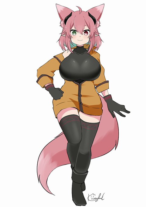 【固定用】干芋:マシュマロ:お題箱:かさぎあーと(#かさえろあーと)創作:#狐の話 #軽率にキャラデザ #幾望ヶ丘学園Vエロ絵:#eroVart 