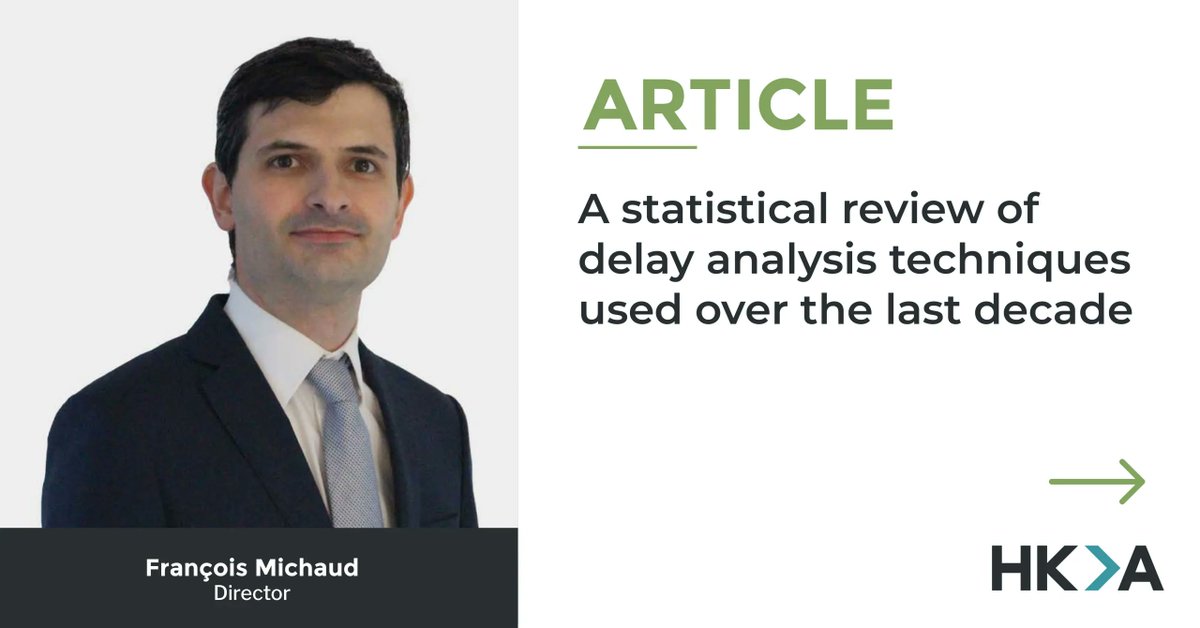 A statistical review of delay analysis techniques used over the last decade by HKA Director, François Michaud.
buff.ly/3QWeqQD
#delayanalysis