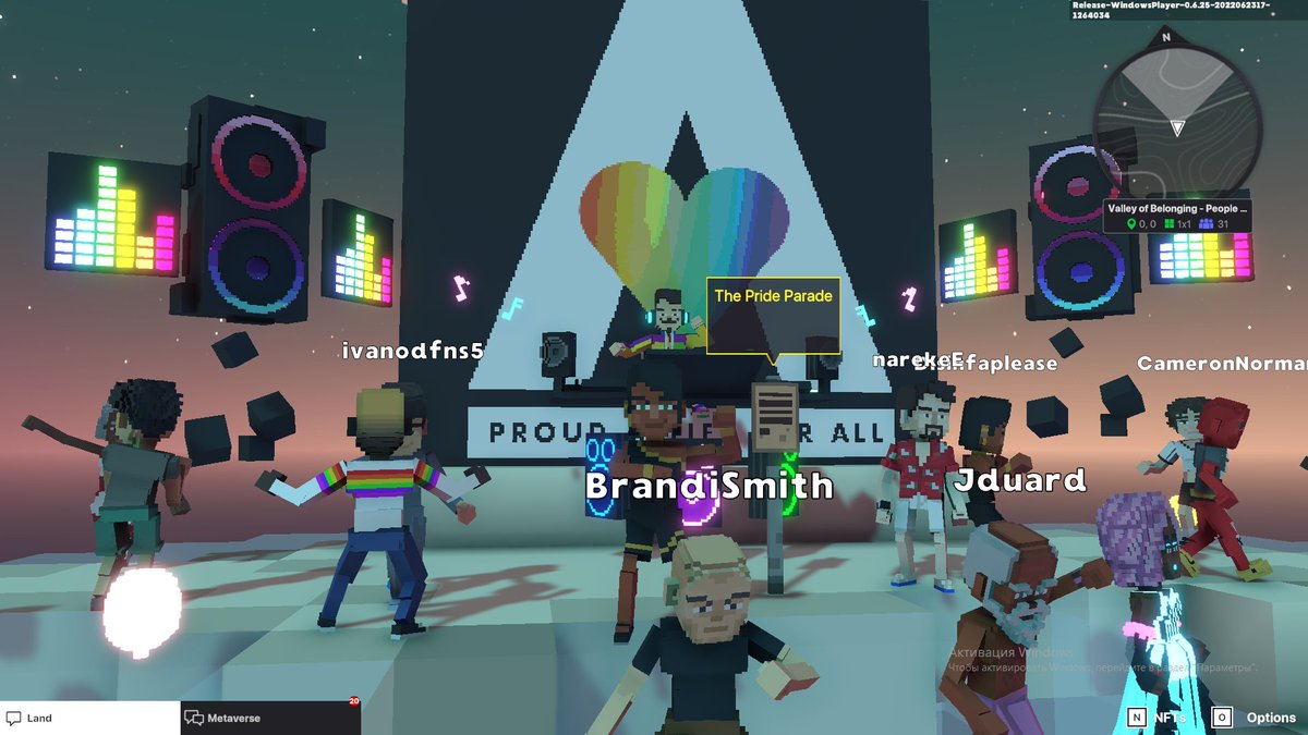 KanyeWaster's tweet photo. @TheSandboxGame @People0fCrypto I just participated in the #BelongingWeek contest for a chance to win a People of Crypto Avatar! Check out my screenshot below!
👇

I like the music😁 https://t.co/NJJ2cdb25Z