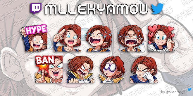 Les nouvelles emotes sont là les amis ; merci à <a href="/Shenron_62/">Shenron_62</a> pour son travail 😍☀️