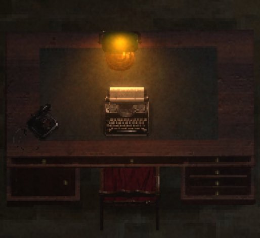 AndruxinGameDev's tweet photo. Working on some office equipment for my game Buried Deep. The game is set in 1930s, so it’s a special kind of pleasure to bring these antique assets #gamedevelopment #indiegamedev #indie #lovecraft #pixelart #madewithunity #videogame #unity #hplovecraft #cthulhu #burieddeep https://t.co/hCOJUXzoji