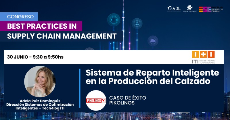 tech4log's tweet photo. Los días 29 y 30 de junio se celebra @feria_encaja organizado por @ADL_Logistica y @Feria_Valencia.
Participará @AdelaRuizD, que hablará acerca de #tech4log y el caso de éxito de la empresa @pikolinos.
Más información en @ITI_TIC 👉🏻 https://t.co/Yy43RwhvW4 https://t.co/iMHihRmHhK