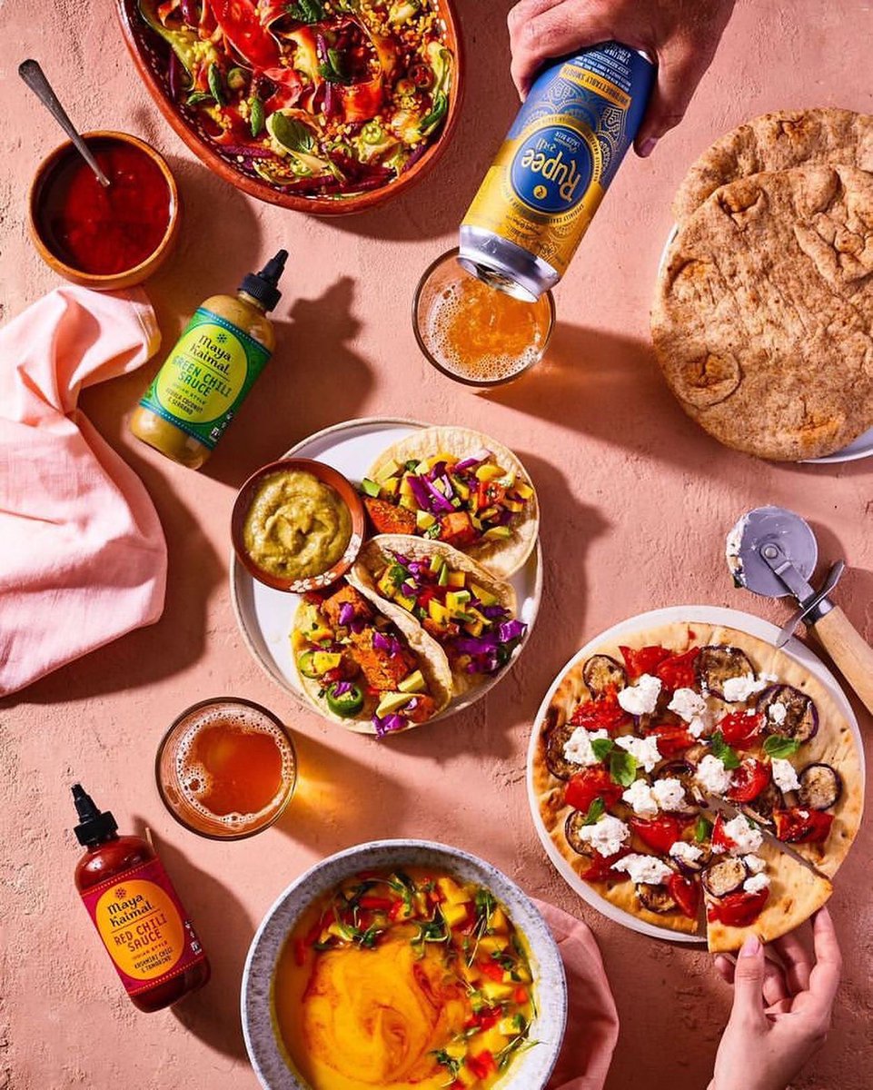 It’s #TacoTuesday &amp; we’re spicing things up in the kitchen with our friends at <a href="/MayaKaimalFoods/">Maya Kaimal Foods</a> 

These Green Chili Fish Tacos with Mango Jalapeño Salsa are packed with bold flavor &amp; Indian-style heat! Serve with an ice cold <a href="/rupeebeer/">RupeeBeer®</a> &amp; enjoy🍺🌶🌮🥭