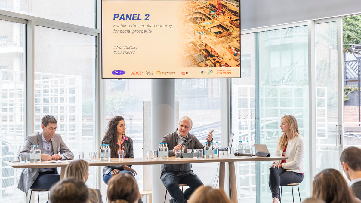 “We need to continue consolidated alignment with the various actors. We need to be having the right conversations at the right times to ensure continuity throughout the project” Chris Trott, Partner – Head of Sustainability 
@WorldGBC #WorldGBC20 #LCAW2022