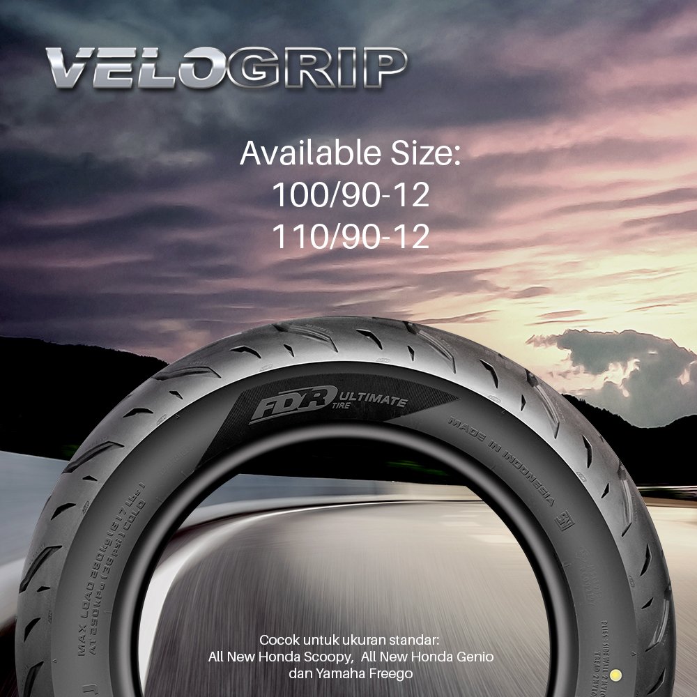 Ban terbaru dari FDRtire yaitu VELOGRIP. Ban sporty, simple, dan kekinian yang akan menemani sobat dalam berkendara secara keren dan tetap aman.
.
.
#pakaibanfdr #fdrtire #velogrip #newtire #scoopy #freego