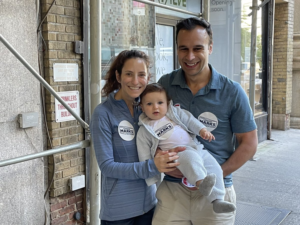 We voted!! And you should too, TODAY! Find your polling site at: findmypollsite.vote.nyc