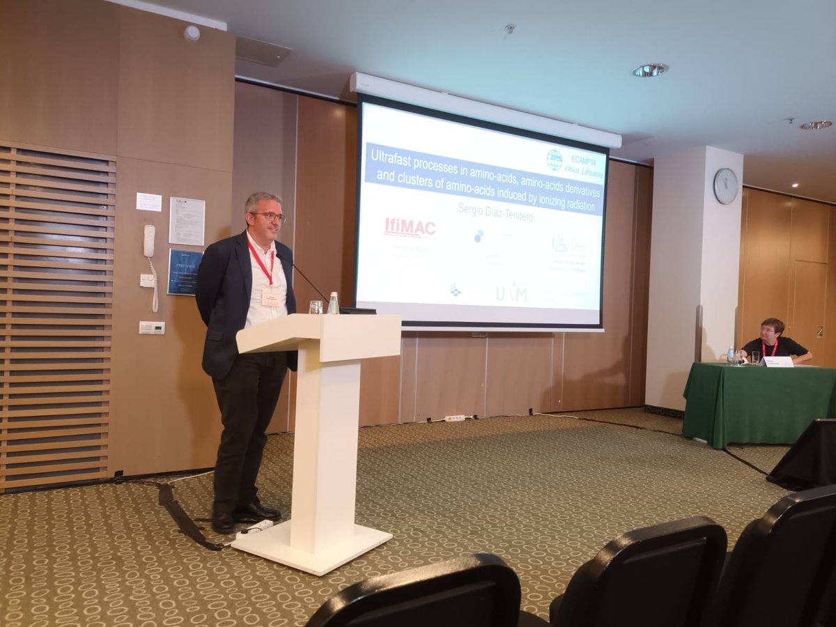 SDiazTendero's tweet photo. Very happy to present our results at the #ECAMP conference @UAM_Madrid @ifimacuam @IAdChem https://t.co/dejGfwSXpK