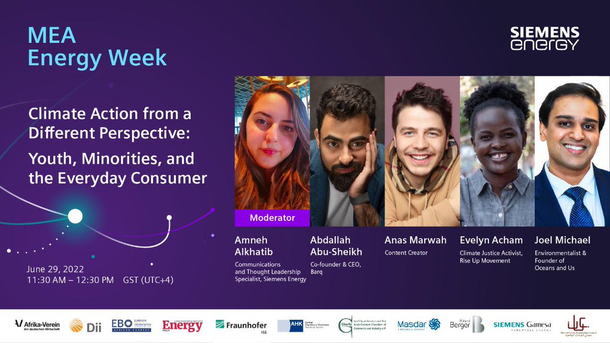How to make a positive impact on the world? It takes one step at a time👣

💭Today we’re seeing a growing movement of people taking the initiative to engage, connect &amp; change their communities

If you want to be inspired by some these stories, join this discussion at #EnergyWeek