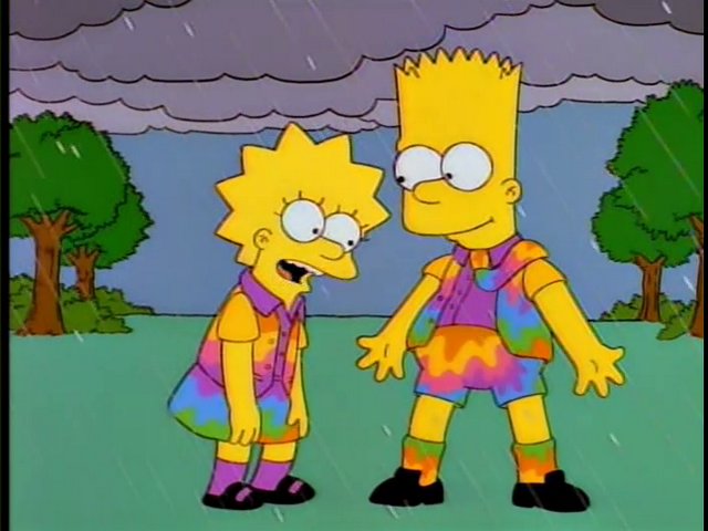 Supertramp9713's tweet photo. Ojalá las equipaciones de las selecciones en el mundial de Catar sean como los uniformes del colegio en los Simpson: Todo normal hasta que se mojen con los aspersores y entonces ¡Zas! Todo el terreno de juego plagado de camisetas arcoíris https://t.co/vWYOEioq5S