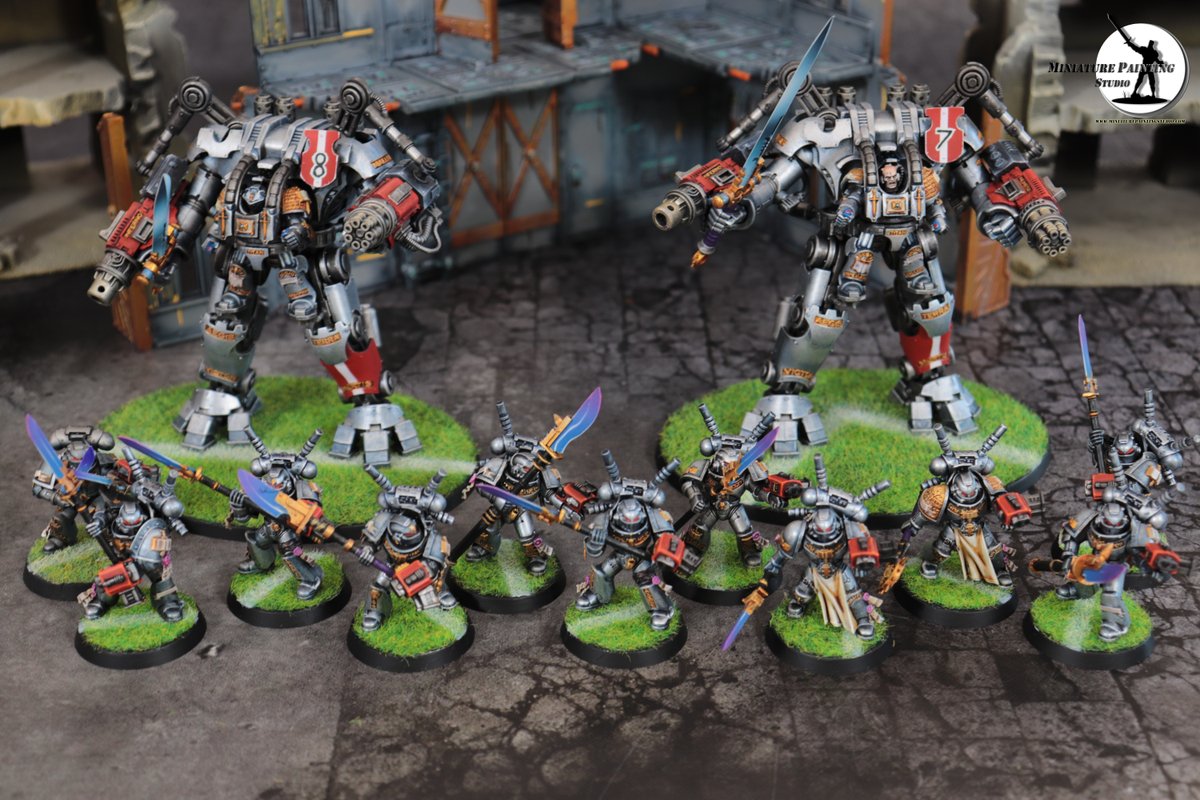 mpsminiatures's tweet photo. Hello everyone, today I wanted to show another project that I have finished, which is Grey Knights Army for the Warhammer 40k, model painted at level 3. I invite you to watch and comment.

You can find more here -> https://t.co/KE29zzc5ts https://t.co/h5mKZRL0Uj