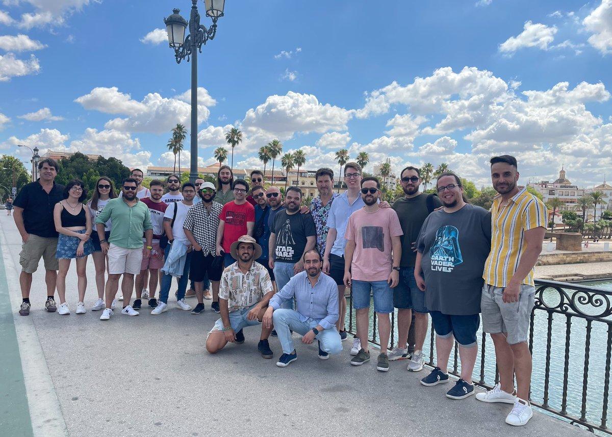 iagt_es's tweet photo. El pasado viernes celebramos nuestro evento de cierre del curso 22/23. Fue un día precioso en el que nos olvidamos por completo del trabajo y nos dedicamos a disfrutar de nosotros visitando Sevilla con nuestros compañeros/as de fuera #AmazingSoftware #IAGT https://t.co/jZRRYGTACR
