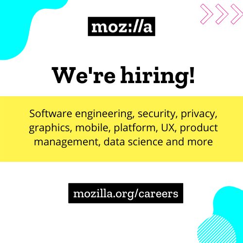 Ready to make a change? Join our team! We offer flexible work, top-notch benefits, a commitment to D+I, and some of the smartest, most caring people you’ll ever work with. Come help make the internet a better place for everyone: mzl.la/3u3HICX
