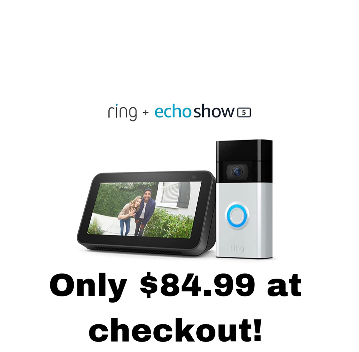 DesktopFlea's tweet image. Early Prime Day deals! Normal bundle price is $184.98, you pay $84.99 at checkout! #ad Ring Video Doorbell (Satin Nickel) bundle with Echo Show 5 (2nd Gen) a.co/d/ayroDtV