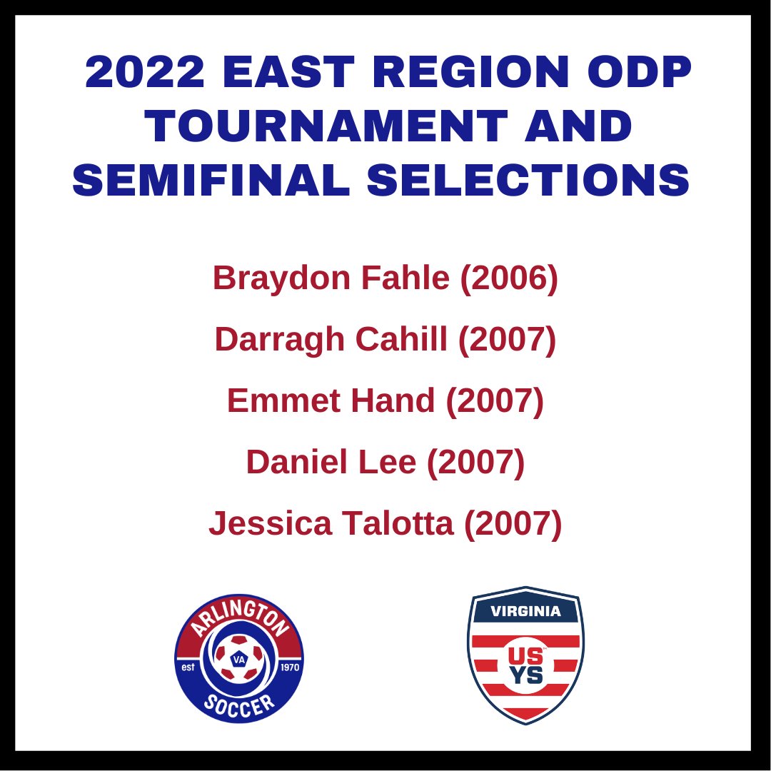 Arlington Soccer on Twitter "Congrats to our Arlington Soccer players