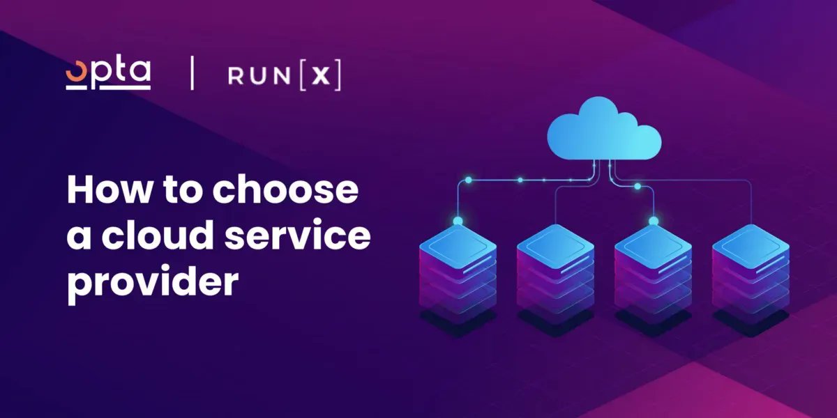 getRunX's tweet photo. Learn about the things to consider when choosing a cloud service provider for your project today on the blog. https://t.co/9ckxS8m9gM https://t.co/gBsvKnmHMA