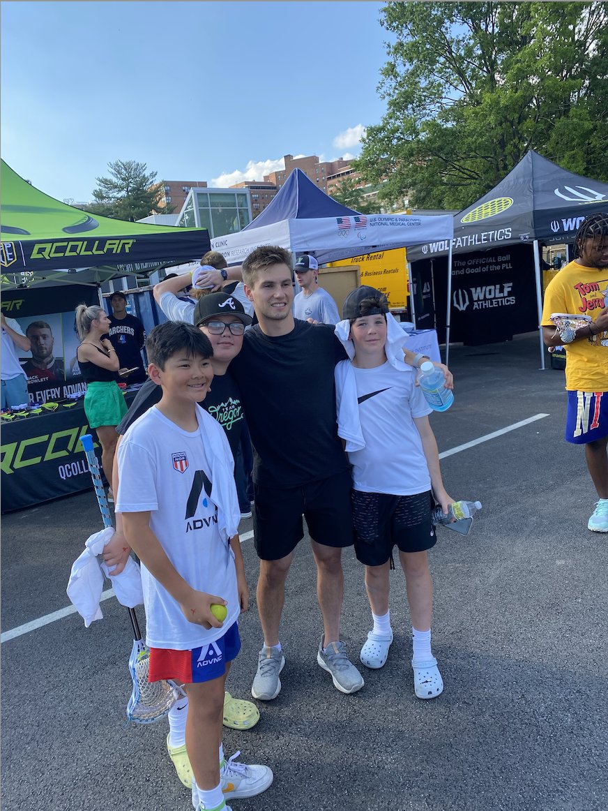 QCollarOfficial's tweet photo. A Premier Performance in the Premier Zone!
@jackrowlett99, @marcusholman1, and Michael Sowers joined us at the Q-Collar Tent in Baltimore on Friday to meet fans and chat about the Q-Collar.
Tag us in your pictures with these legends and Collar Up like the pros.
#Q30Partner https://t.co/YWZBHJ7NFg
