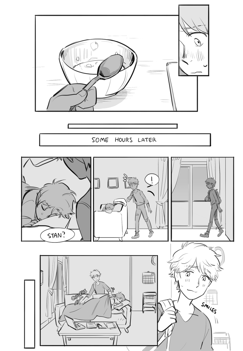 [Chapter 1]

first chap of my roommate stenny comic! more to come 🙏

as previously mentioned, thanks to @shokikita who acted as my editor on the whole thing 💞 