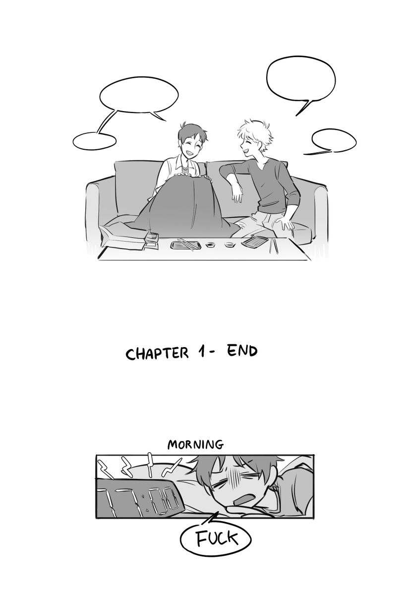 [Chapter 1]

first chap of my roommate stenny comic! more to come 🙏

as previously mentioned, thanks to @shokikita who acted as my editor on the whole thing 💞 