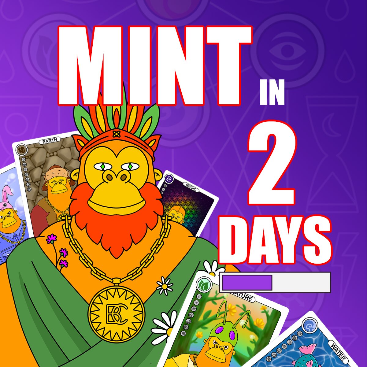 2 days to the mint 🦍💜
🥹🥹🥹

Go to Discord discord.gg/c6gG4nfza4
🔥We are close🔥

#nft #NFTCommmunity #nftmint #OpenSeaNFT #NFTs #NFTfam #NFTartist #nftnews #newsbtc #cryptonews #NFTcollections #nftcollectors #nft2022 #nftart #NFTProject #nftminting #nfteducation #NFTGame