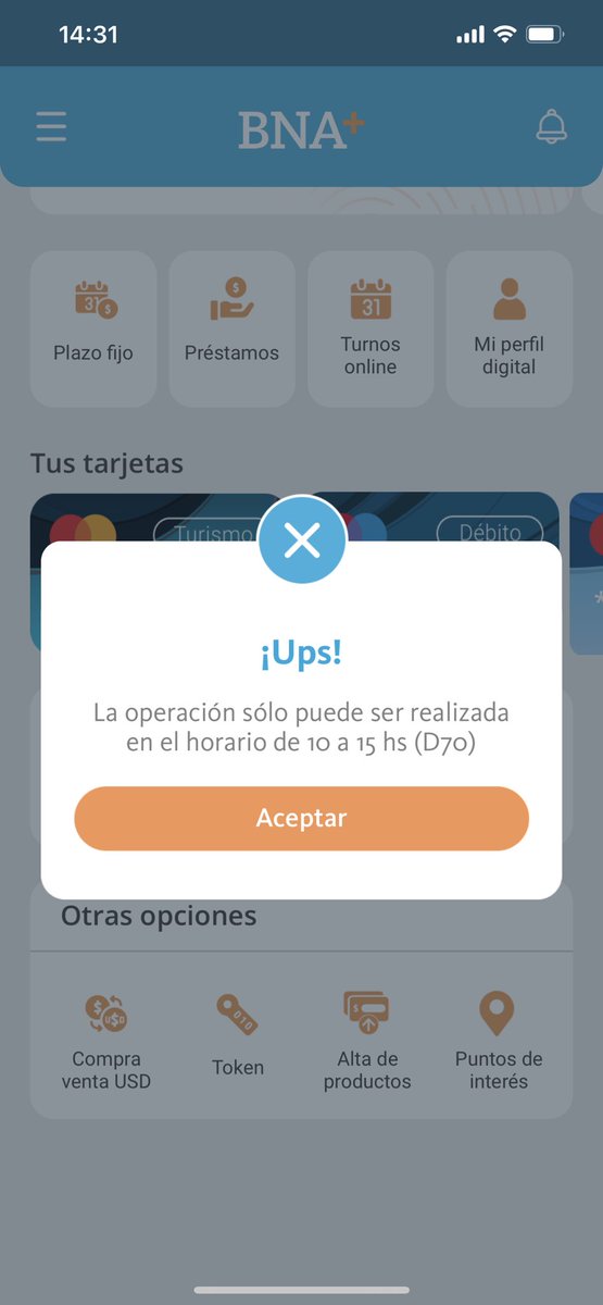 delfigraci03's tweet photo. @BetoMendeleiev_ Desde ayer tirando errores random. Siempre pude comprar hasta ayer. A los botes! https://t.co/CF4REVDeB1