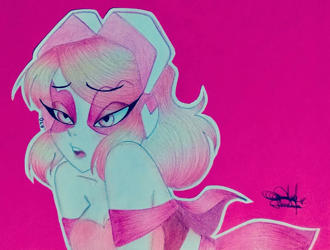 tweet_ba_bup's tweet photo. "Ay pero soy taan fea u.u"
I tried to draw this frame, it's not what I expected but I'm satisfied jsj
It's a gift for my friend @Jarlocho :> 💖💖
#villainousfanart #misheed #villainous https://t.co/gI0icpAo7d