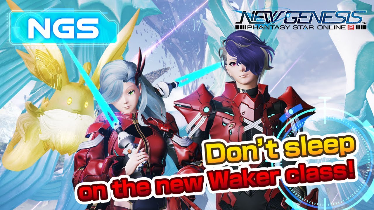 Phantasy Star Online 2 New Genesis Global Wake Up Chief The New Waker Class Has Been Revealed Learn All About Waker The Next Seasonal Event And More