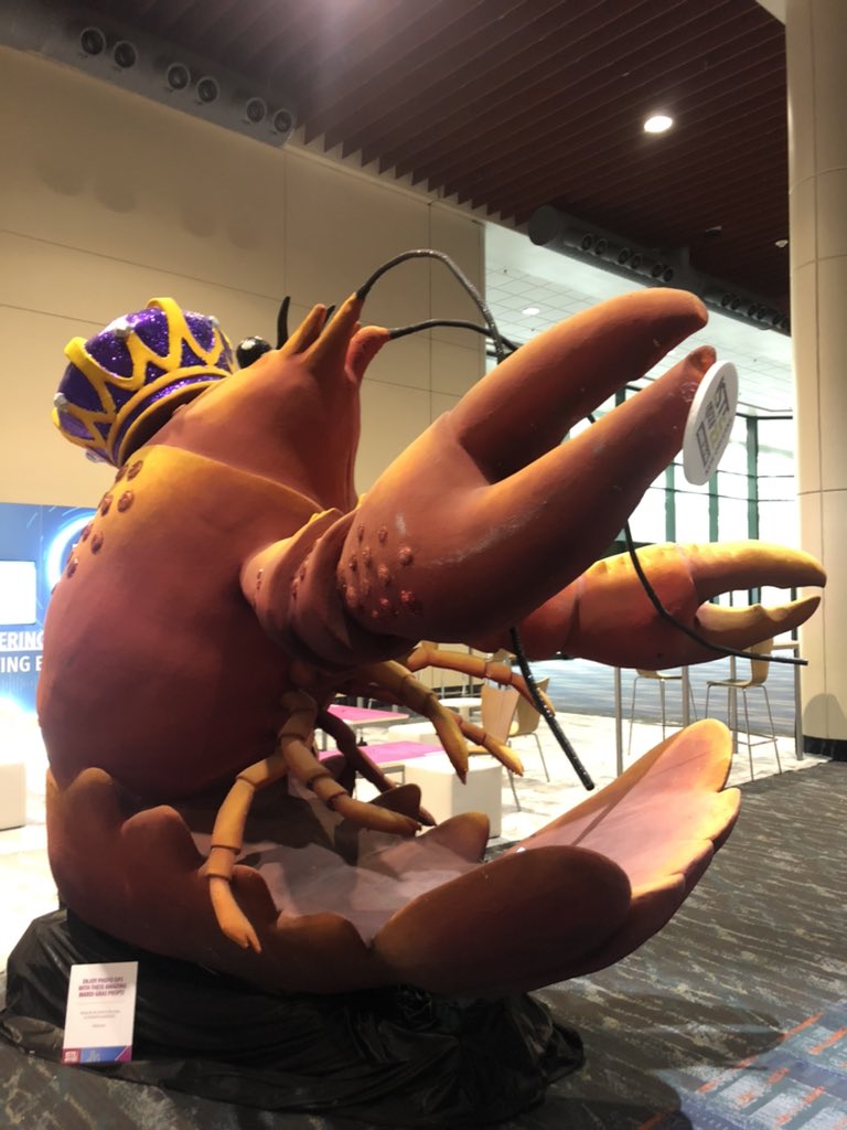 ASmutok's tweet image. Meeting tons of locals… #ISTELive