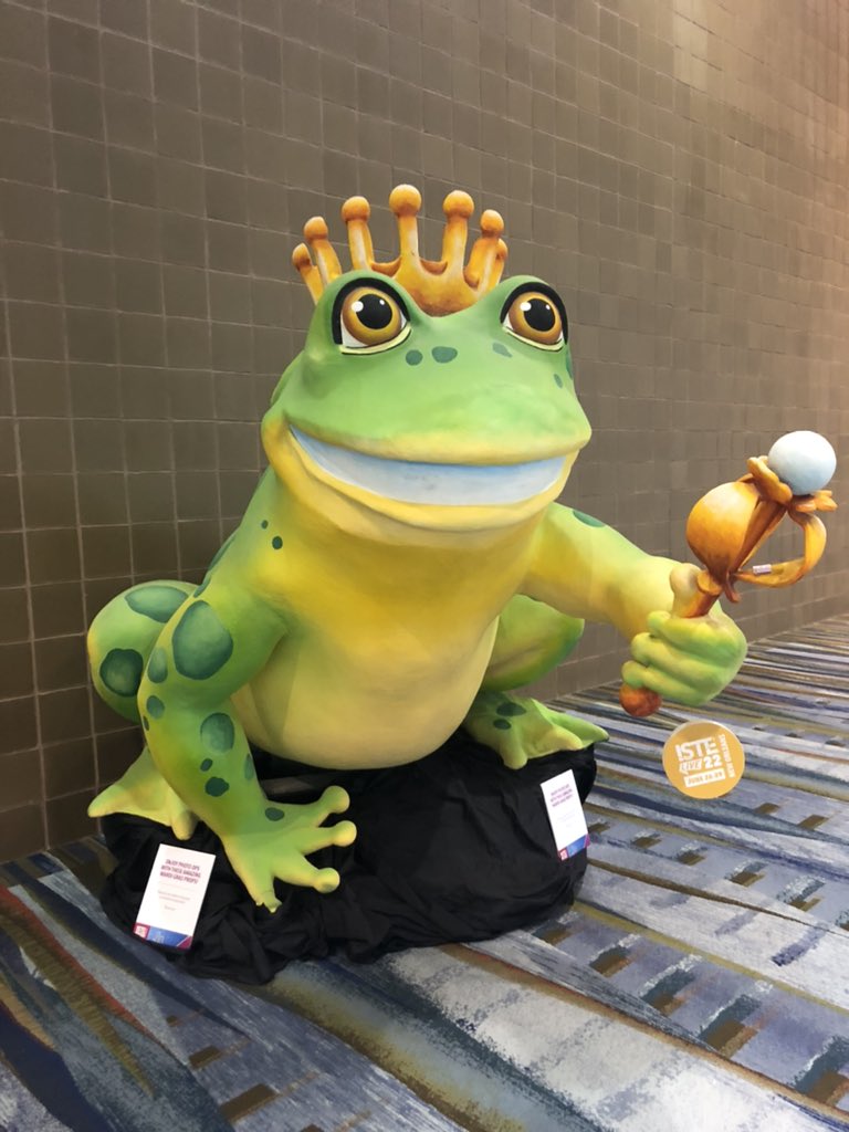 ASmutok's tweet image. Meeting tons of locals… #ISTELive