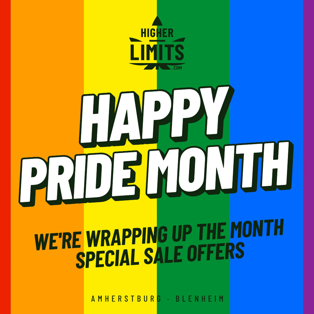 #Amherstburg and #Blenheim friends we are wrapping up #pridemonth2022 with some special sales on Thursday!

All Pax and Glass products will be on sale 20% off, and we'll have all Drinks, Edibles, and Pre-Rolls on sale for 10% off as well!

#yourbestbuds #chathamkent #windsoressex