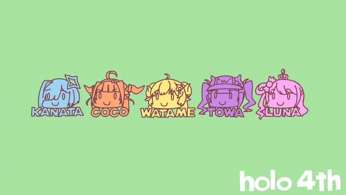 ホロふぉーす! #かなたーと #みかじ絵 #つのまきあーと #TOWART #ルーナート https://t.co/dx2Vl1ImqF 