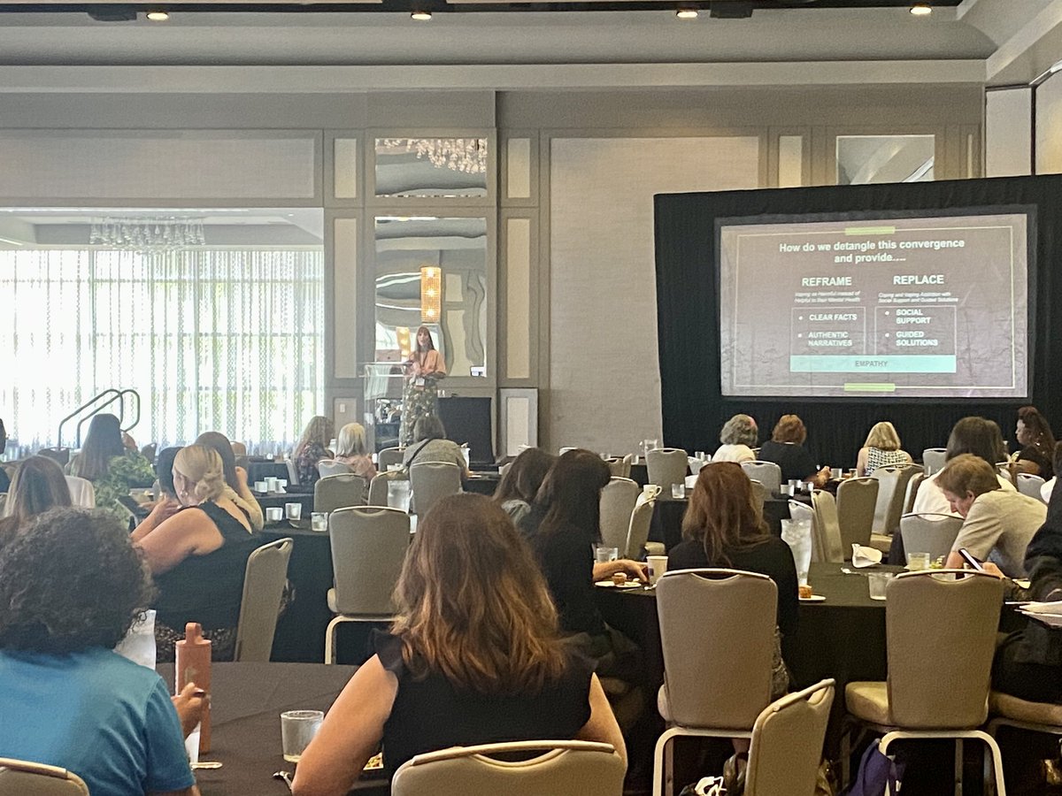 RescueAgency's tweet photo. A huge thank you to everyone who joined our lunch and learn at #nctoh2022, featuring a presentation from @KrystenIPeairs about developing effective youth vaping prevention messaging. Stop by our booth to sign up for tomorrow’s complimentary lunch and learn! https://t.co/fsWUyZfTIo
