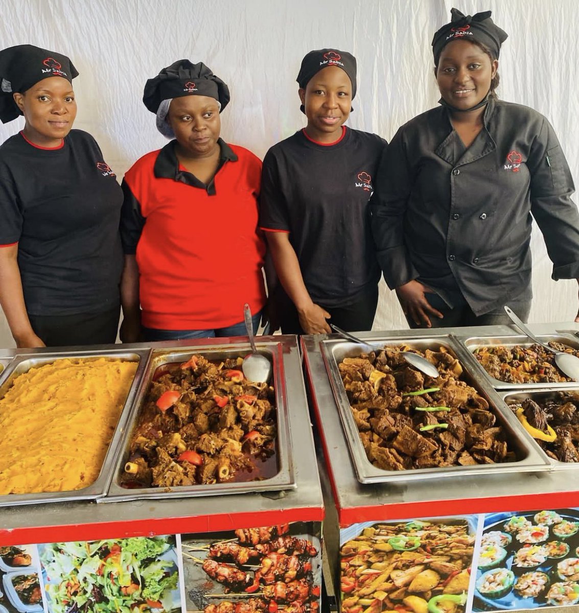 Maswerasei 😅 Ndinoitwawo Mr Sadza ndinogadzira food for all events 077 161 5890 for more infor😊Ndokumbirawo 🙏Rt maybe next client might be on your TL