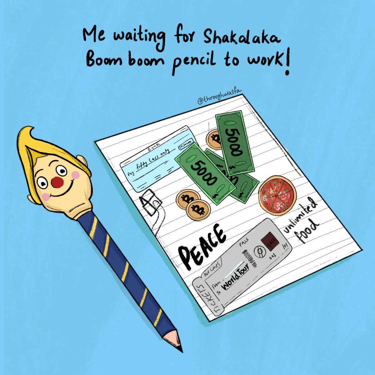 Adult me trying to hope🥲

instagram: @throughwasfa

#illustration #art #daily