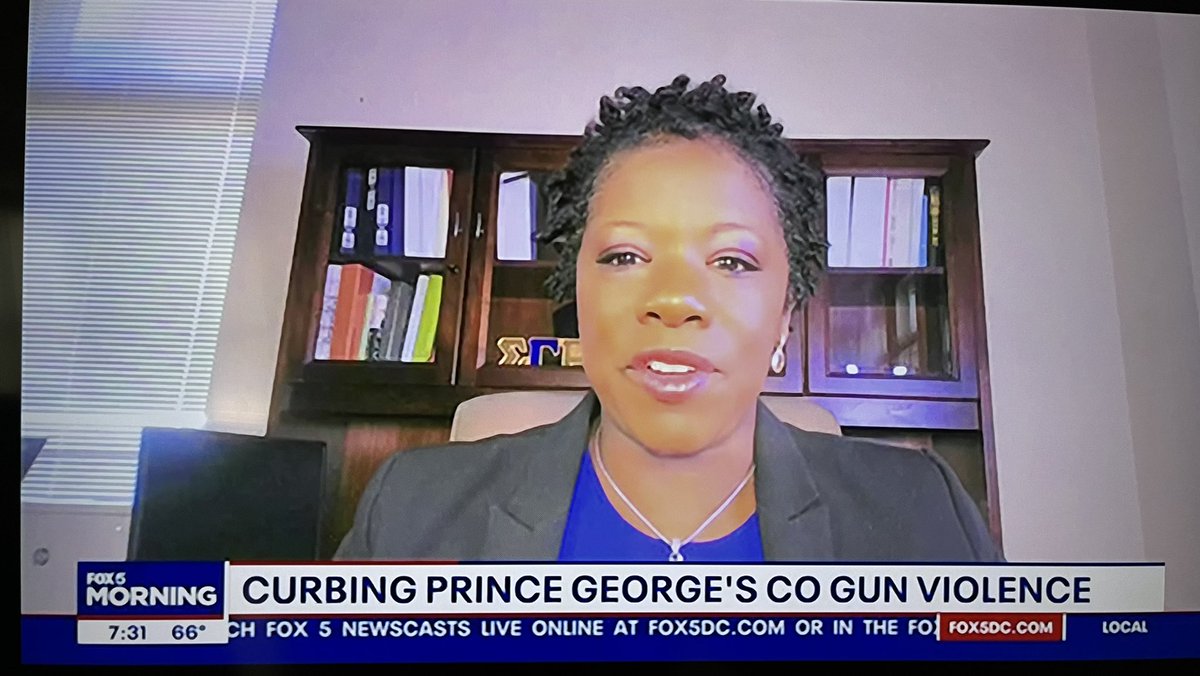 PGSAONEWS's tweet photo. #ICYMI: @SABraveboy on @fox5newsdc this morning: “Our Streets, Our Future” really is a movement to take a stand against gun violence.” #bravejustice #pgsaonews #StopGunViolence #OSOF https://t.co/MFQMHXNGC5