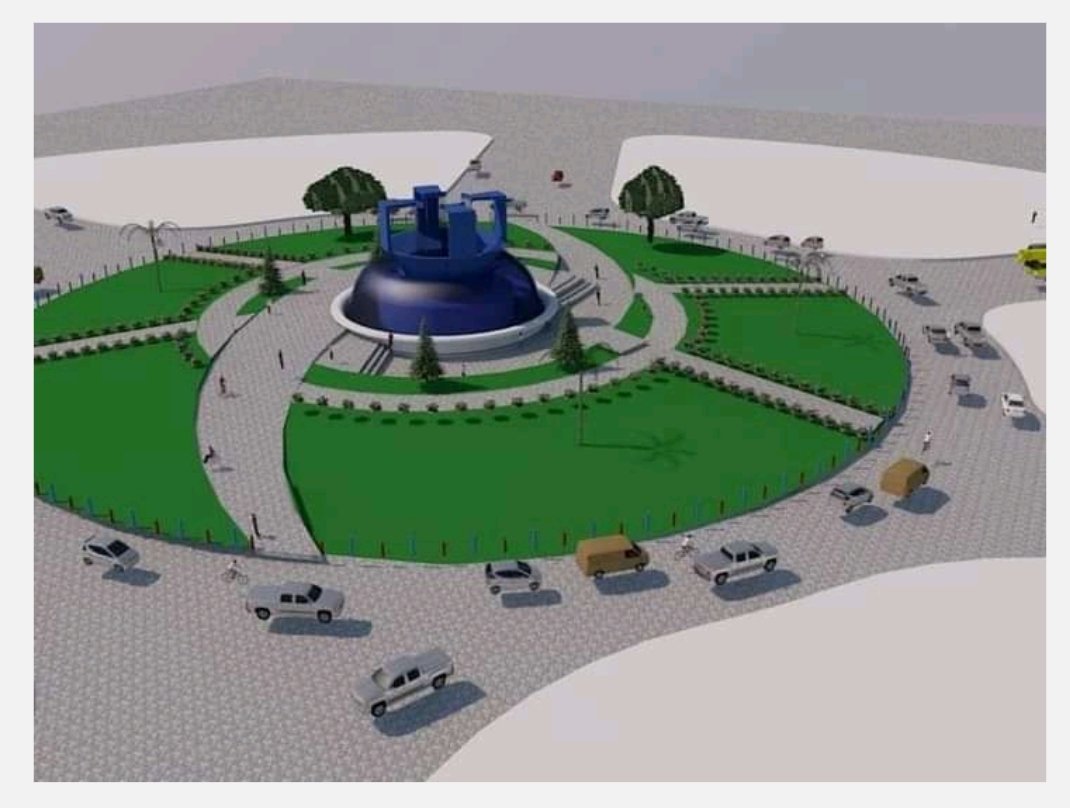MagloireMutulw6's tweet photo. Le rond-point des Banques @GomaTownRdc dit BDEGL est enfin revêti de sa nouvelle robe.
 Les resultats des travaux réalisés par la Société Congolaise de Constructions (#SOCOC) seront à la vue de tous ce jeudi 30/6 à l'occasion du 62ème anniv. de l'indépendance 🇨🇩
@TourismeRDCongo https://t.co/9RBg9QoQth