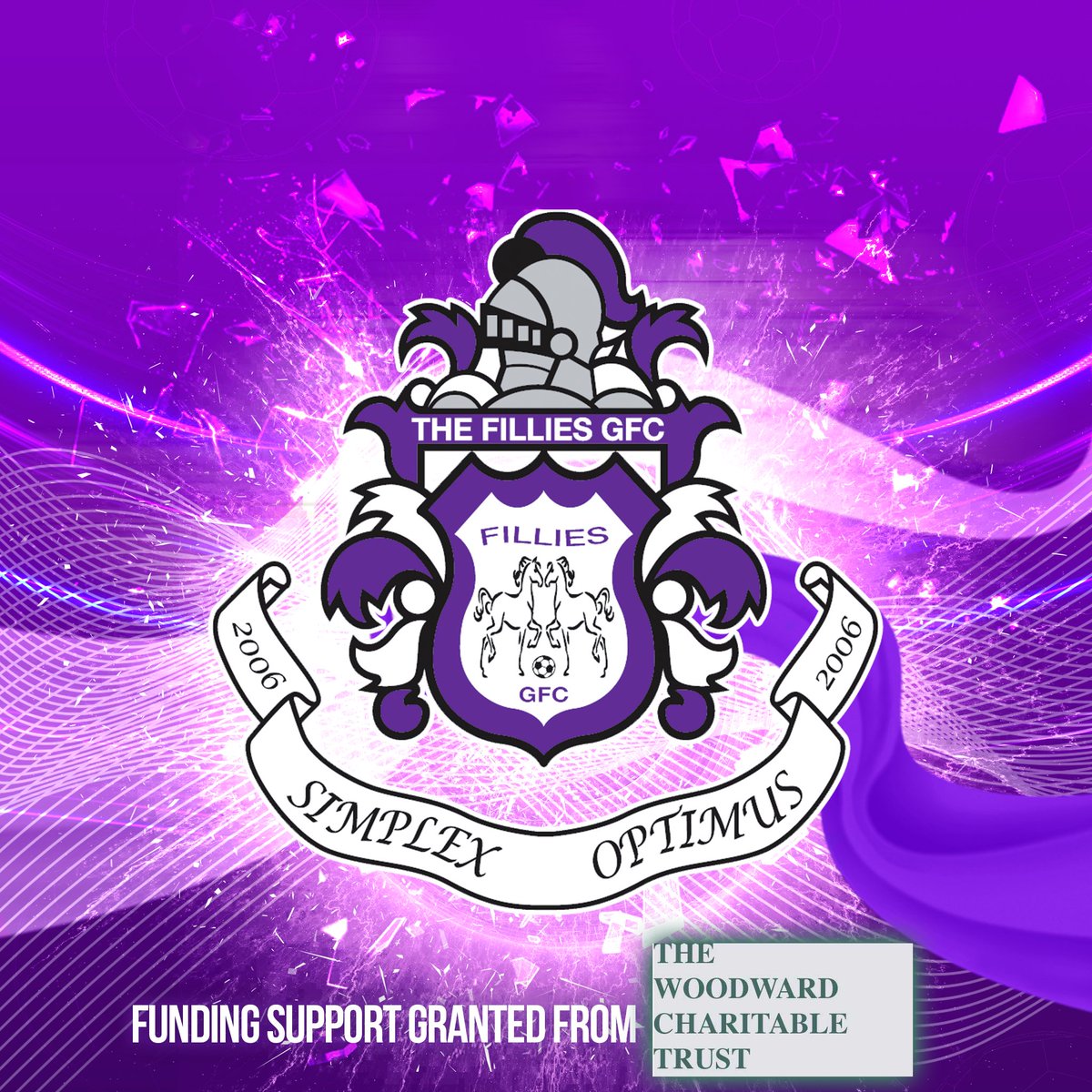 TheFilliesGFC's tweet photo. A massive Thankyou to the Woodward Charitable trust who have awarded The Fillies GFC a grant of £750 towards Summer playscheme
#woodwardcharitabletrust 
#thefilliesgfc 
#girlsfootball #hergametoo #girlsfootballliverpool #girlsfootballsefton
#funding https://t.co/wfZoyoHUeT