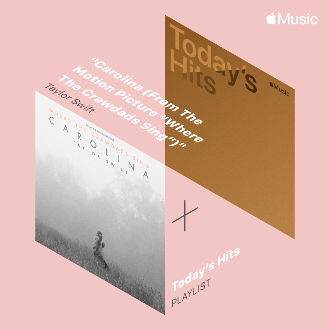 taylornation13's tweet image. Into the mist, into the clouds, into @AppleMusic's
Today's Hits playlist to stream #Carolina... 😶‍🌫️ apple.co/3A3HSxU