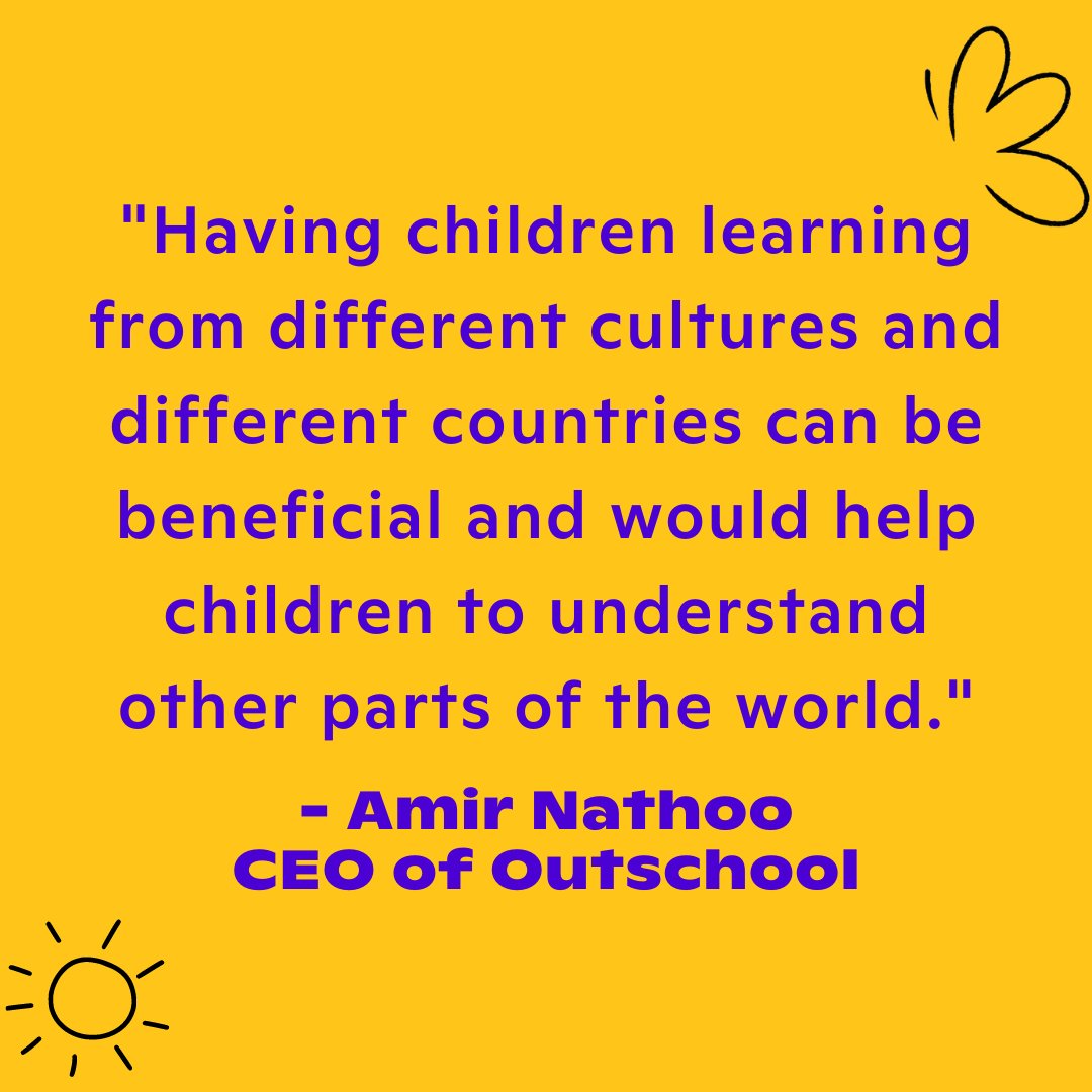 🌎 The Outschool community is made up of learners from nearly every country and teachers of all backgrounds. Our diversity broadens perspectives and widens hearts and minds. 💜 outschool.com/?utm_content=s…