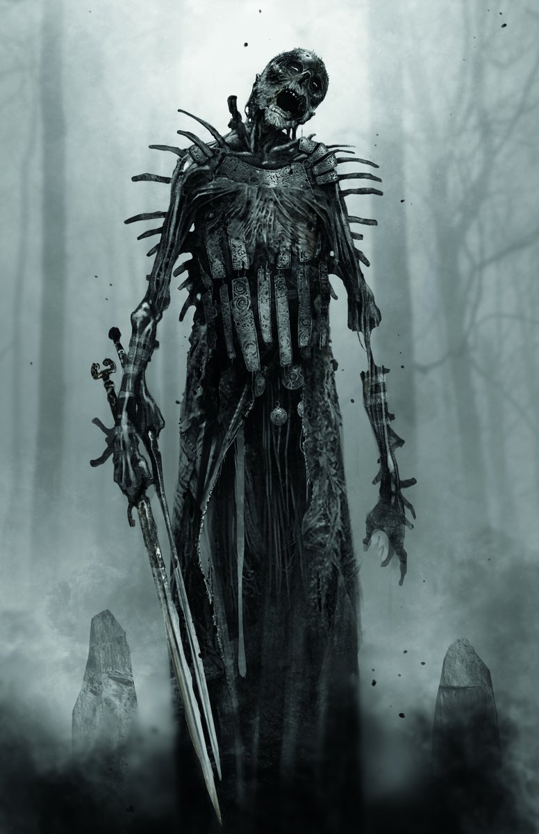 SonySantaMonica's tweet photo. This Draugr concept art from God of War (2018) captures the ferocity our team wanted these undead creatures to embody. 💀

Which one is your favorite? https://t.co/J0grpR9ote