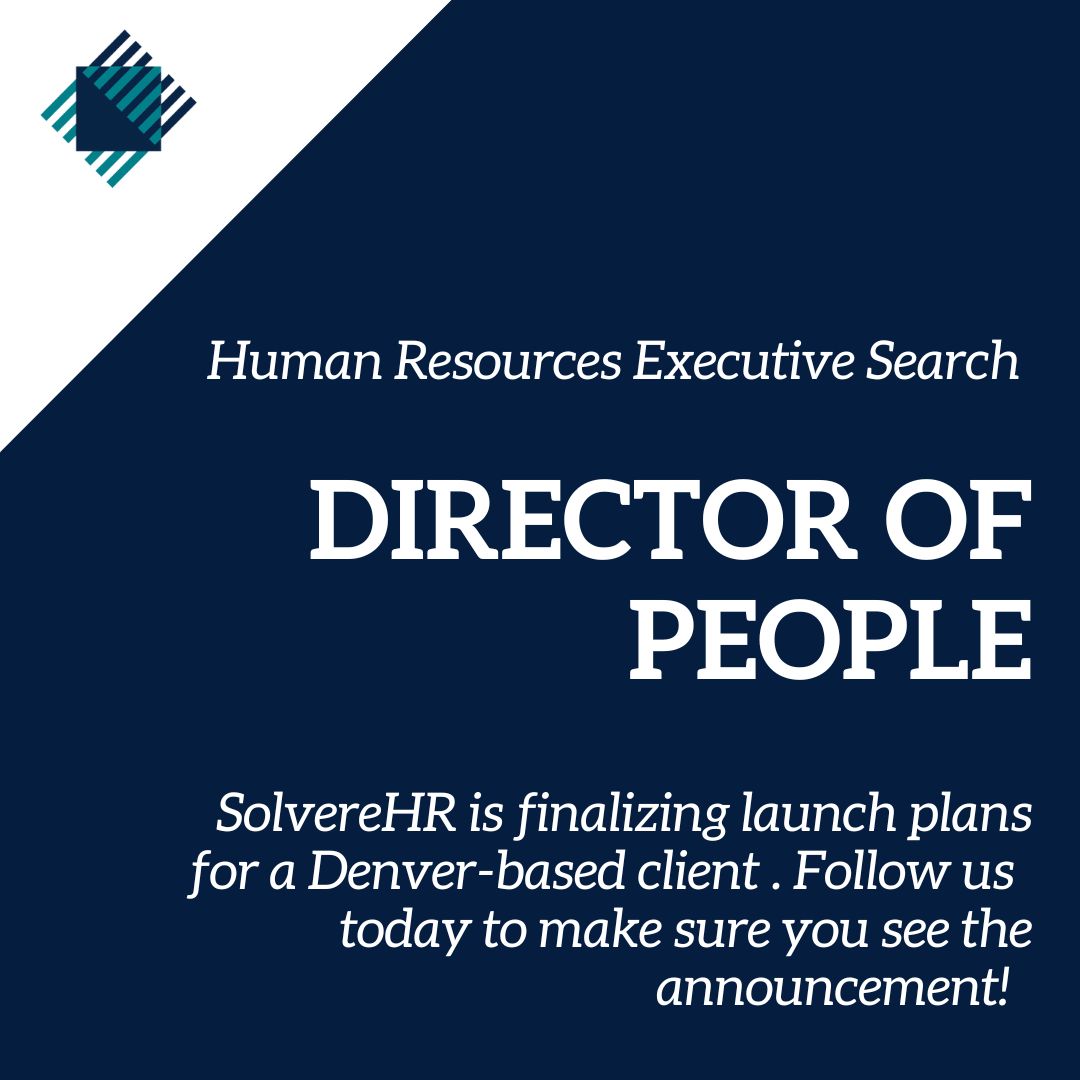 SolvereHR's tweet photo. #spoileralert! We're fine-tuning our next talent search - a Director of People for a client based in the Denver area, with projects and people around the country. Follow us now to make sure you see the announcement! #hrjobs #denverjobs #humanresources #hrexecutive #5280jobs https://t.co/q5h9Odtvb4