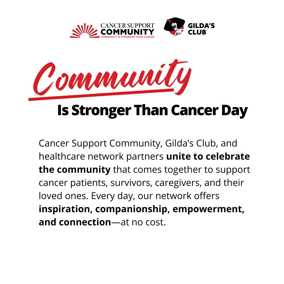 CancerSupportHQ's tweet image. Today would have been Emmy award winning actress and original “Saturday Night Live” cast member Gilda Radner’s birthday.  Gilda’ Club was founded in her memory. Gilda’s legacy lives on in all of the Gilda’s Club and CSC spaces. #CelebrateCSCGC #CommunityisStrongerThanCancerDay