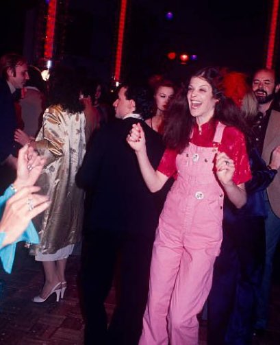 Happy birthday to a real one- heaven is Studio 54 today for Gilda Radner 