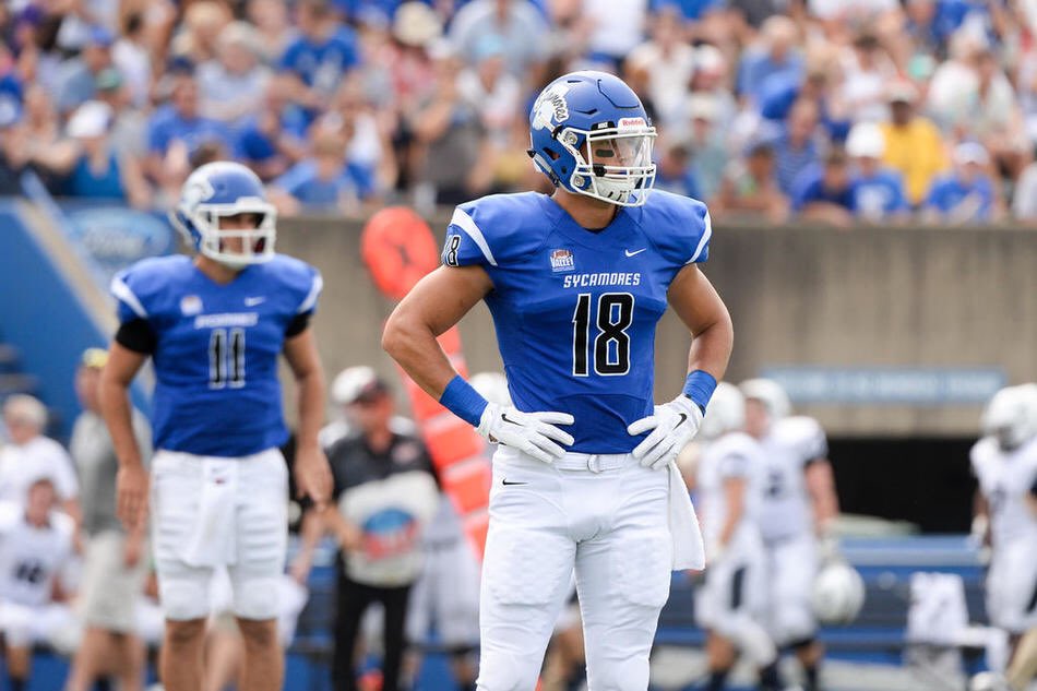 BrandonAmaniam1's tweet photo. After a great call with @CmalryMallory I’m truly blessed to receive a full ride D1 offer to Indiana State University. @1coachshep @CoachWShafer @CoachBath @DGS_Football @EDGYTIM @AllenTrieu https://t.co/MMoMSVsPs5