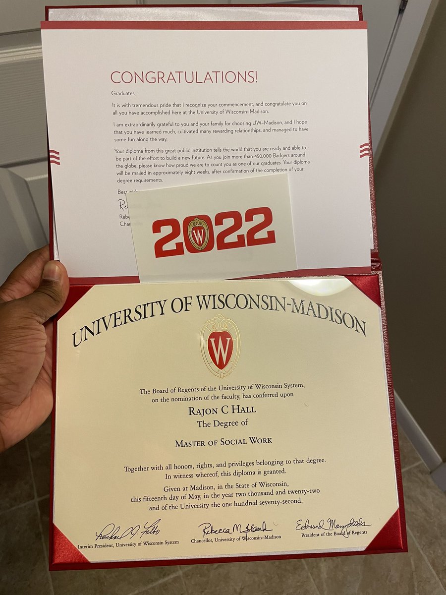 Rajon Hall, MSW tweet media