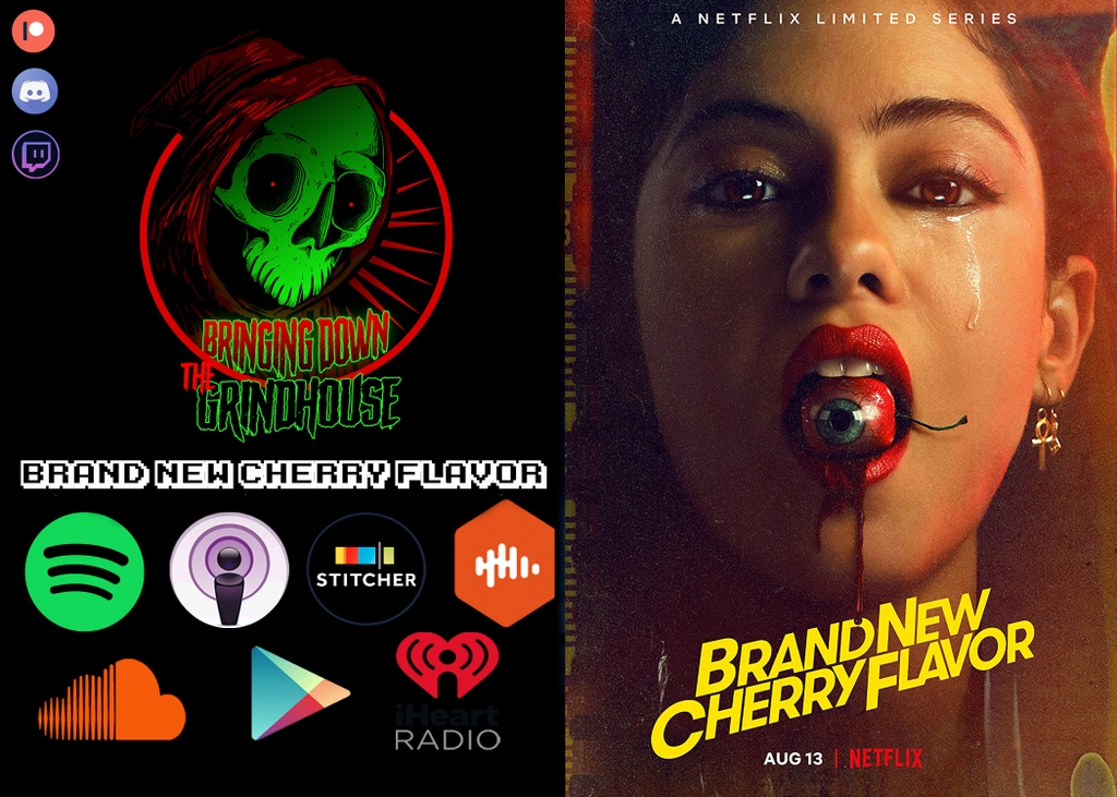 Coming Friday: Blood, Gore, Sex, Magic &amp; Kittens, #Brandnewcherryflavor has a little bit for everyone on this Birthday special for Justine!

.
.
.
.
.
#horror #horrormovies #goth #cosplay #horrorcommunity #cinema #instahorror #horrorjunkie #horrorcollector #blood #BDTGH #netflix