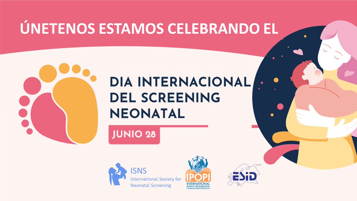labhuc's tweet photo. Hoy es el Día Internacional del Cribado Neonatal. Desde la Unidad del Laboratorio Central del CHUC nos unimos a la campaña organizada por la International Society of Neonatal Screening para dar a conocer y sensibilizar sobre la importancia de este programa.https://t.co/SvuxiDGUQ9 https://t.co/HGEnWXUVXF